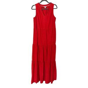 Tommy Bahama Red Sleeveless Maxi Dress